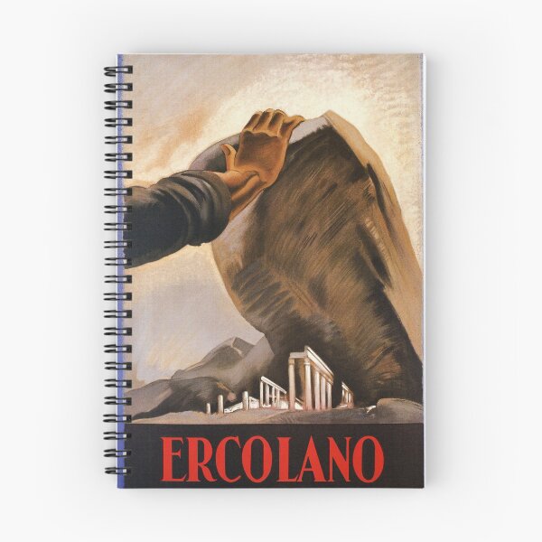 Item preview, Ercolano Naples Italian art deco ad designed and sold by aapshop.