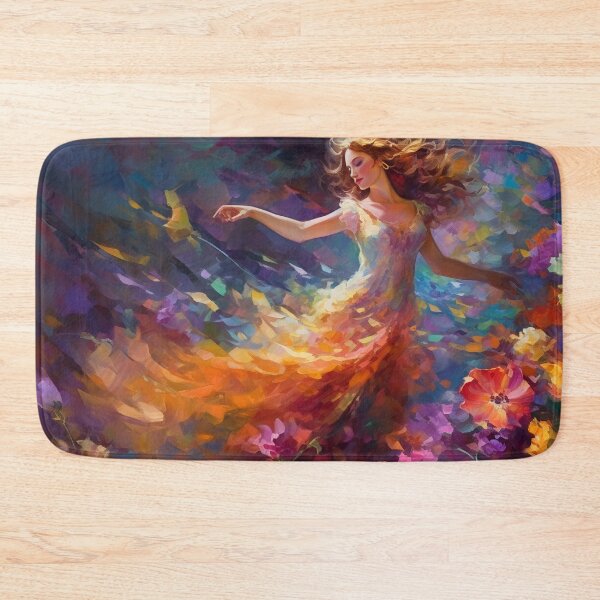 Item preview, Dancing Girl in the Garden designed and sold by Red Witch Art.