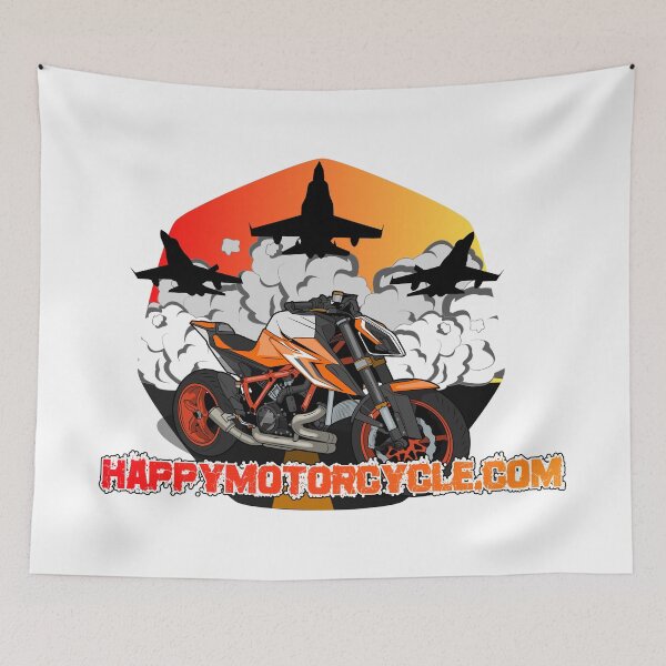 Item preview, KTM 1290 SuperDuke on the airbase - HappyMotorcycle designed and sold by MotorcycleLove.