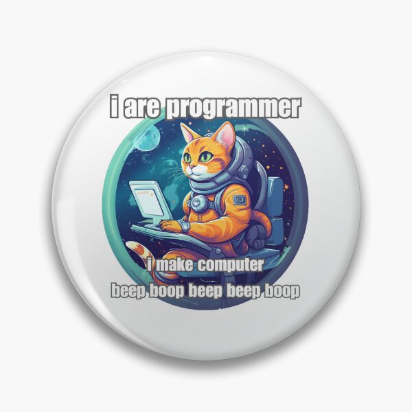 Item preview, i are programmer (Programmer Cat) designed and sold by NebulaPrints.