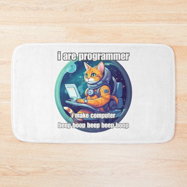Item preview, i are programmer (Programmer Cat) designed and sold by NebulaPrints.