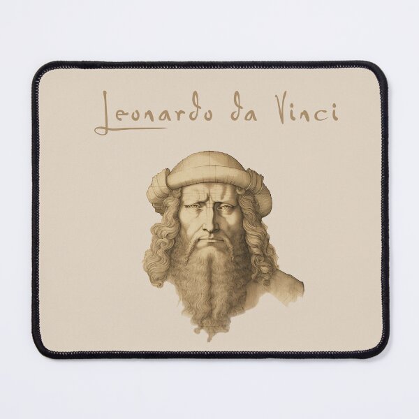 Item preview, Leonardo da Vinci Portrait designed and sold by Bill Makatowicz.