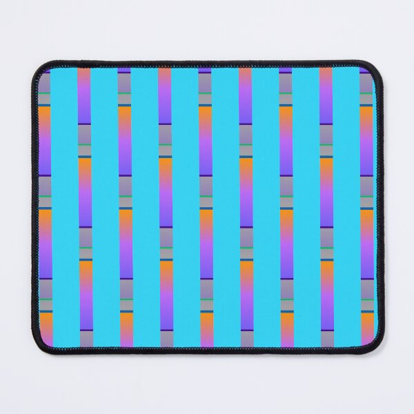 Item preview, Modern blue violet vertical lines pattern | Creative original geometric lines designed and sold by lausn.