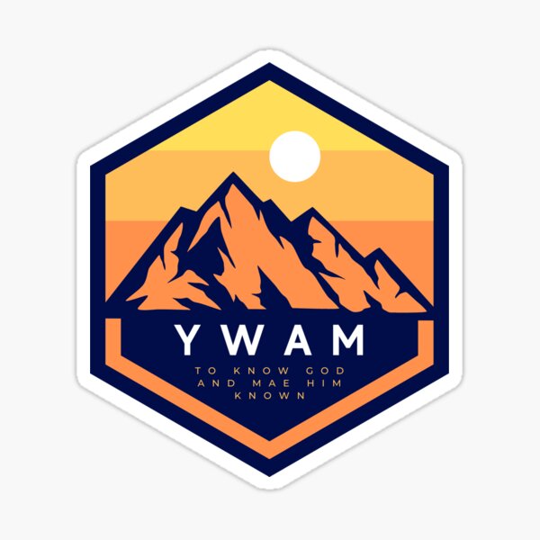 Vista previa del artículo con la obra «Sunny Mountain- Logotipo de JUCUM- Juventud con una Misión», diseñado y vendido por natures1design.