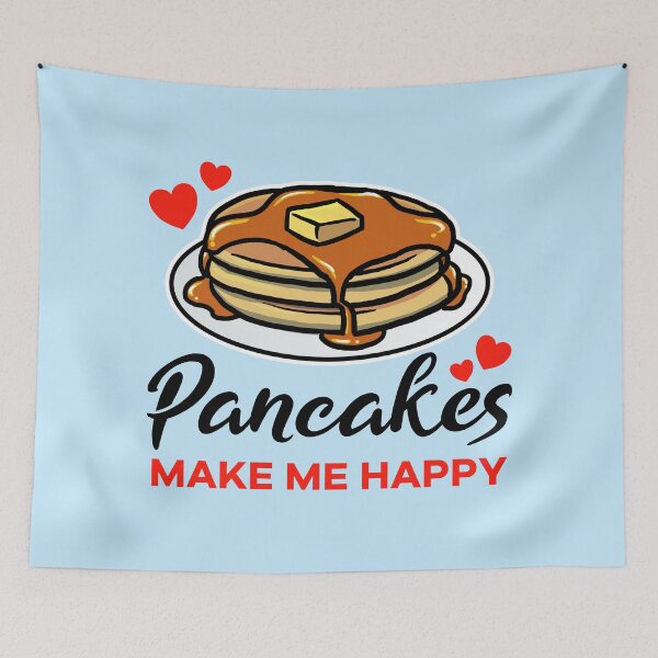 Item preview, Pancakes make me happy designed and sold by jonmlam.