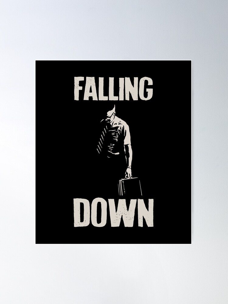 Falling Down (1993) [900 x867 ]by Me.  Best movie posters, Falling down,  Cinema posters