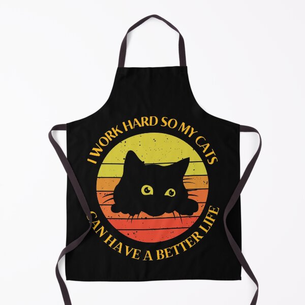 Item preview, Working Hard for My Feline Friends: Enhancing Their Lives ,cats lover , cute cat , designed and sold by Adilessayeh.