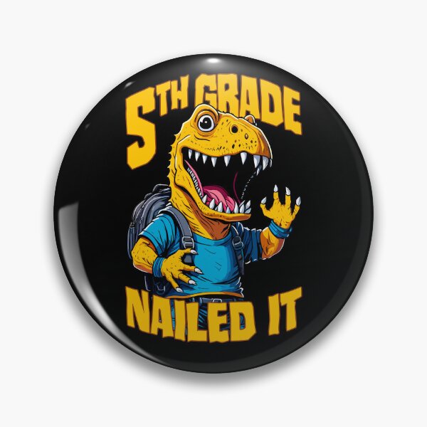 Item preview, 5th Grade Nailed It T-Rex Funny Happy Dinosaur Graduation designed and sold by GrandeDuc.