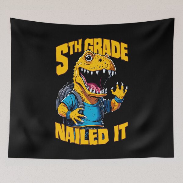 Item preview, 5th Grade Nailed It T-Rex Funny Happy Dinosaur Graduation designed and sold by GrandeDuc.