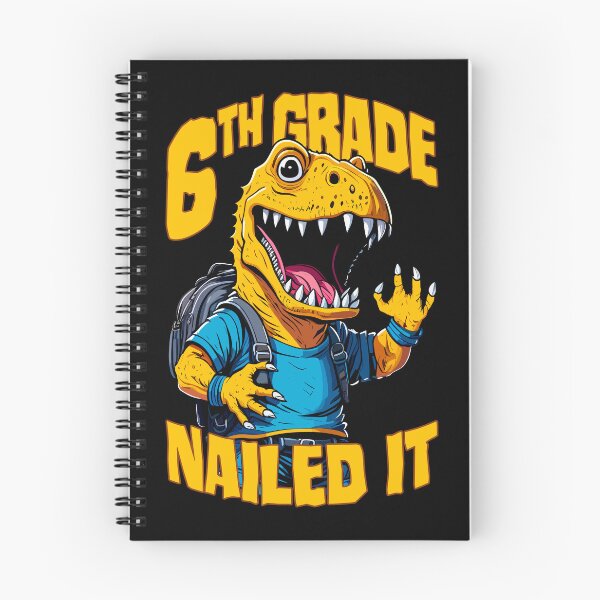 Item preview, 6th Grade Nailed It T-Rex Funny Happy Dinosaur Graduation designed and sold by GrandeDuc.