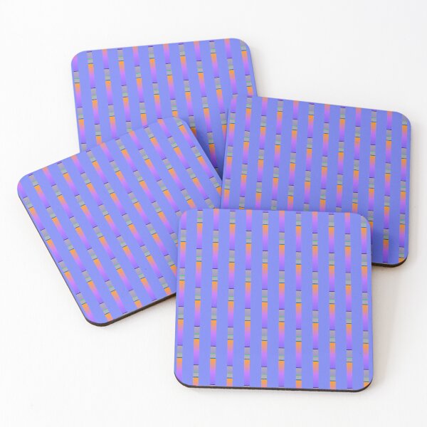 Item preview, Modern blue violet orange stylish pattern | Creative original geometric lines designed and sold by lausn.