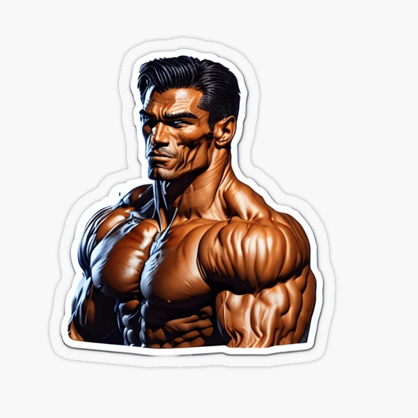 Gigachad Meme Sticker for Sale by TheTrustedOtter