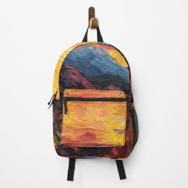 Item preview, Mountain artistic sense texture impasto brush strokes abstract decorative painting 02 designed and sold by UnaWu533.