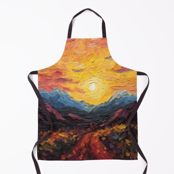 Item preview, Mountain artistic sense texture impasto brush strokes abstract decorative painting 02 designed and sold by UnaWu533.