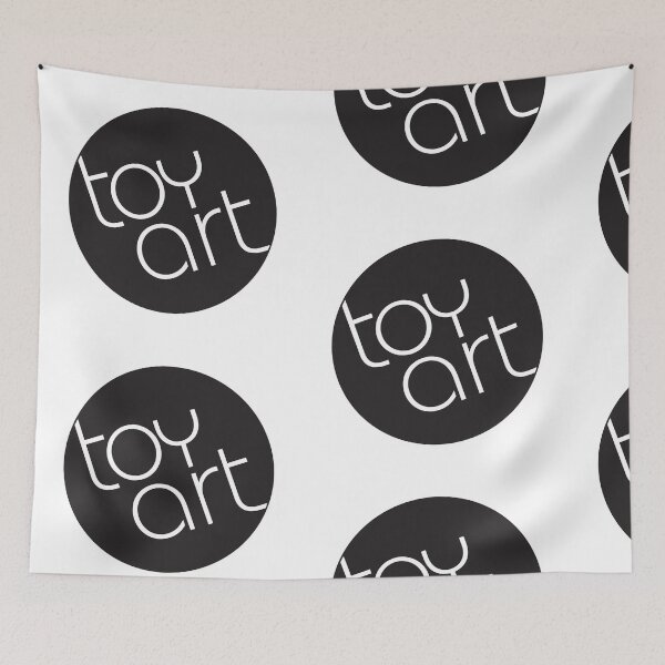 Item preview, Toy Art UK Logo - Circular Black On White  designed and sold by SorryFrog.