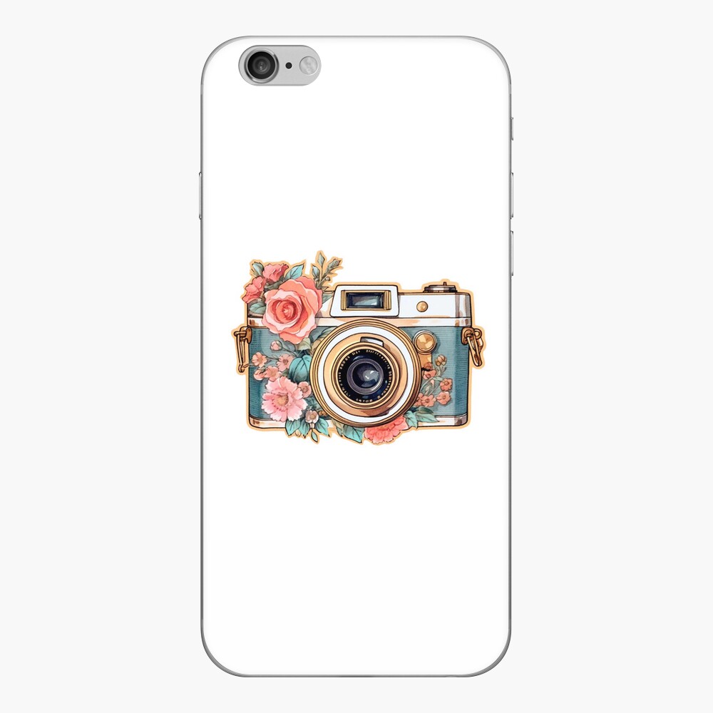 Buy Retro Goods Stickers, Flower Die Cut Stickers, Vintage Typewriter Phone  Iron Crown Camera Lamp Die Cut Flakes Y06 Online in India 