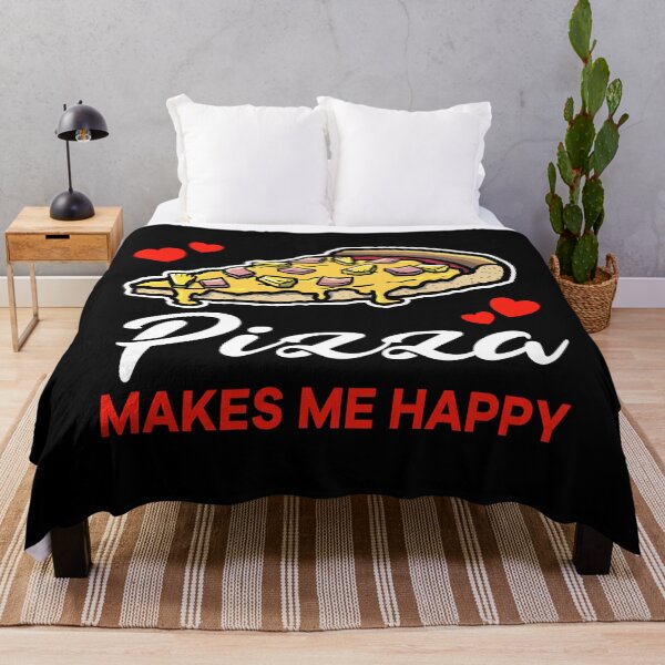 Item preview, Hawaiian Ham Pineapple Pizza makes me happy saying designed and sold by jonmlam.