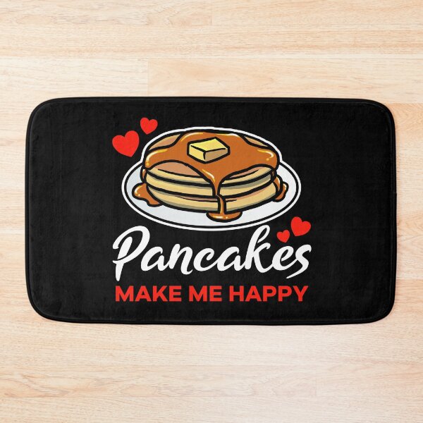 Item preview, Pancakes make me happy saying designed and sold by jonmlam.
