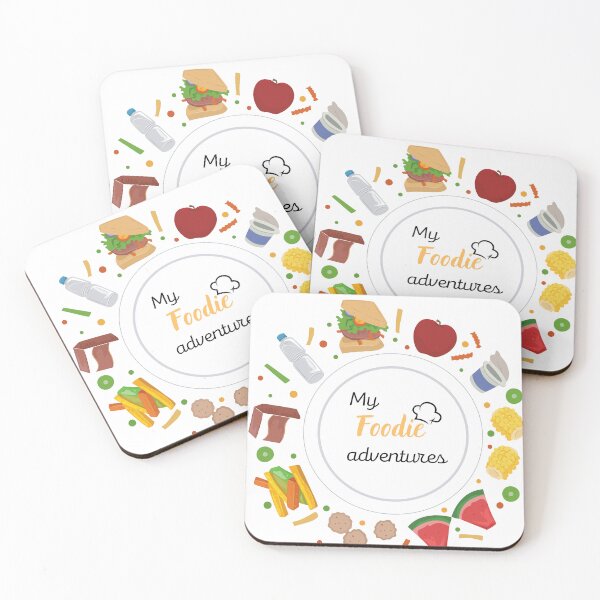 Item preview, My foodie adventures designed and sold by Dwarf7.