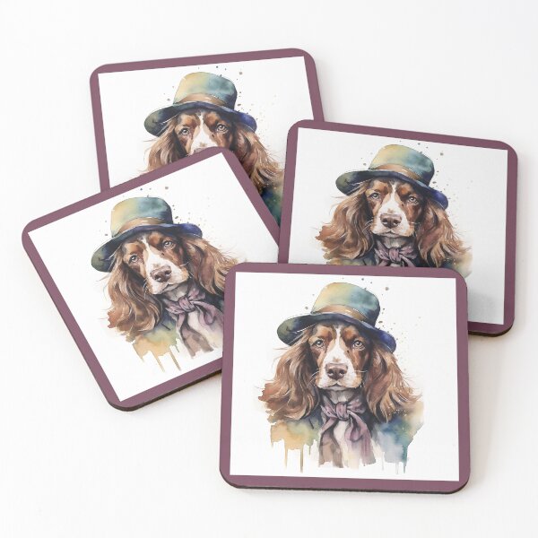 Item preview, Spaniel. Watercolor Cocker spaniel. Cocker spaniel lover designed and sold by Tsifra.