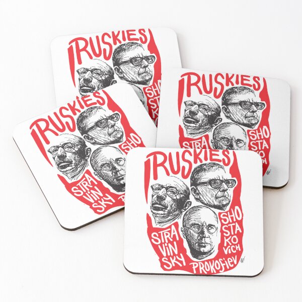 Item preview, Ruskies-Russian Composers designed and sold by Cruz-Saint.