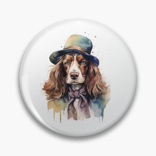 Item preview, Spaniel. Cocker spaniel en acuarela. Amante de los cocker spaniel. designed and sold by Tsifra.