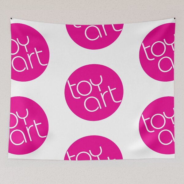 Item preview, Toy Art UK Logo - Circular Magenta On White  designed and sold by SorryFrog.