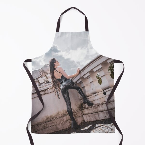 Item preview, trier pvc pu model photo sky leggings dreads designed and sold by Exylium.