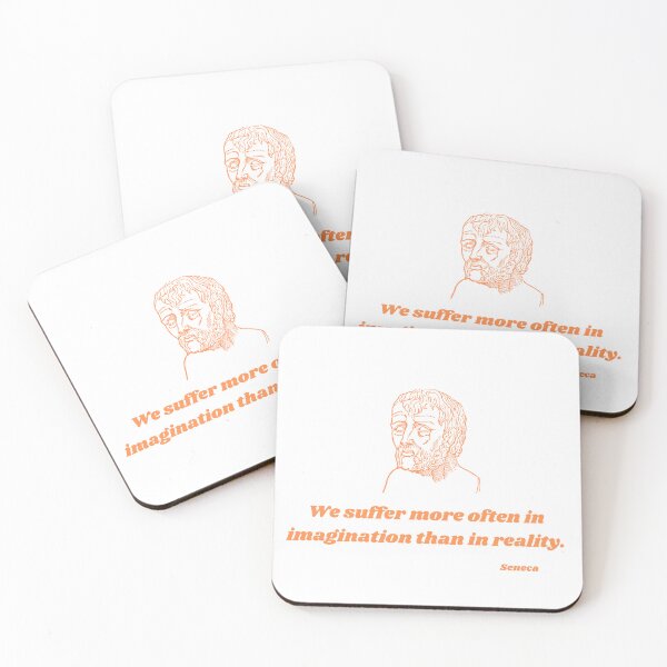 Item preview, We suffer more often in imagination than in reality. designed and sold by razaldo.