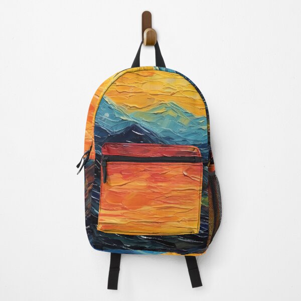 Item preview, Mountain artistic sense texture impasto brush strokes abstract decorative painting 04 designed and sold by UnaWu533.