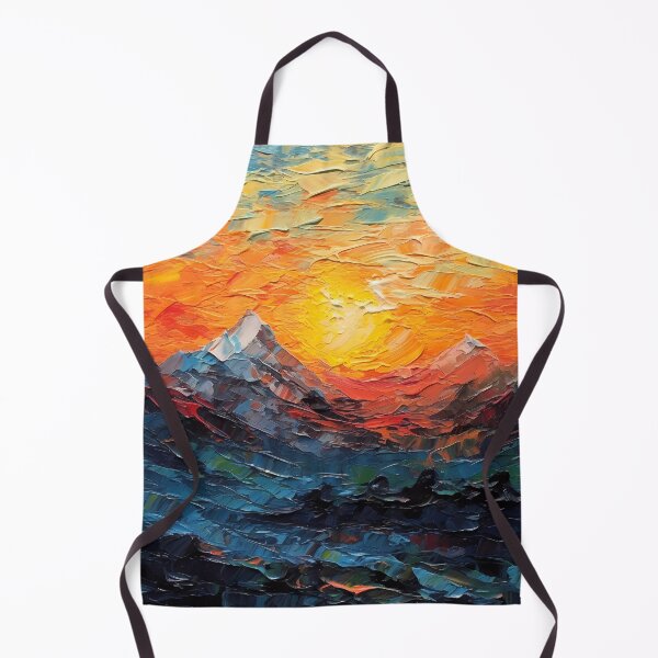 Item preview, Mountain artistic sense texture impasto brush strokes abstract decorative painting 05 designed and sold by UnaWu533.