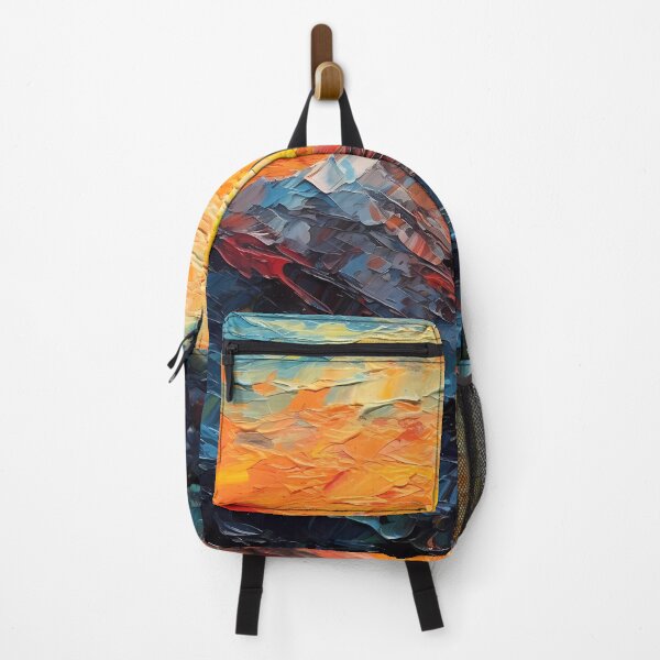 Item preview, Mountain artistic sense texture impasto brush strokes abstract decorative painting 05 designed and sold by UnaWu533.