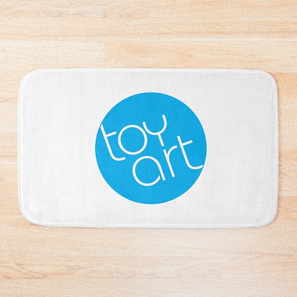 Item preview, Toy Art UK Logo - Circular Cyan On White  designed and sold by SorryFrog.