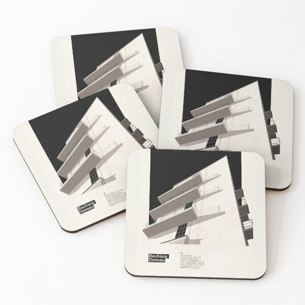 Item preview, Bauhaus Dessau Retro designed and sold by SurfolioPrints.