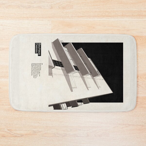 Item preview, Bauhaus Dessau Retro designed and sold by SurfolioPrints.