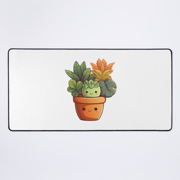 Item preview, Cute Kawaii Plant Friends designed and sold by CozyKawaiiArt.