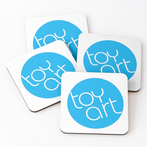 Item preview, Toy Art UK Logo - Circular Cyan On White  designed and sold by SorryFrog.