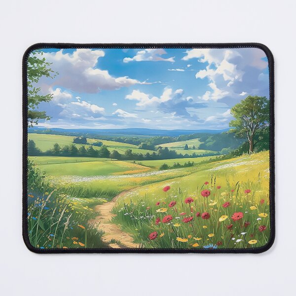 Item preview, Radiant Blossoms: Capturing the Beauty of Sunlit Fields designed and sold by TheMachineMind.