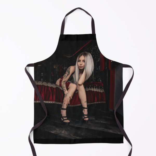 Item preview, latex heels blonde model photo goth designed and sold by Exylium.