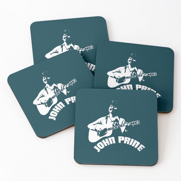 Item preview, John Prine singer-songwriter white designs  designed and sold by Rhinestonie.