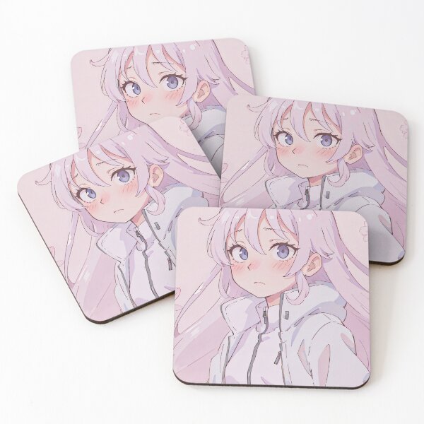 Item preview, Soft Pastel Girl in Captivating Anime Style designed and sold by Comethri.
