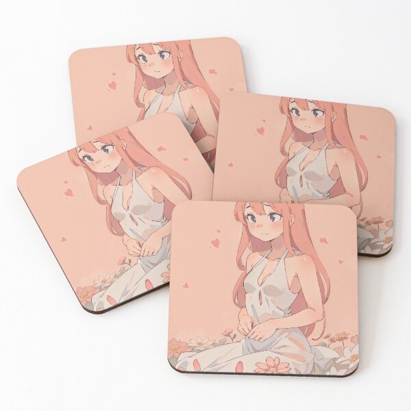 Item preview, Soft Pastel Girl in Captivating Anime Style designed and sold by Comethri.