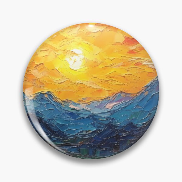 Item preview, Mountain artistic sense texture impasto brush strokes abstract decorative painting 06 designed and sold by UnaWu533.