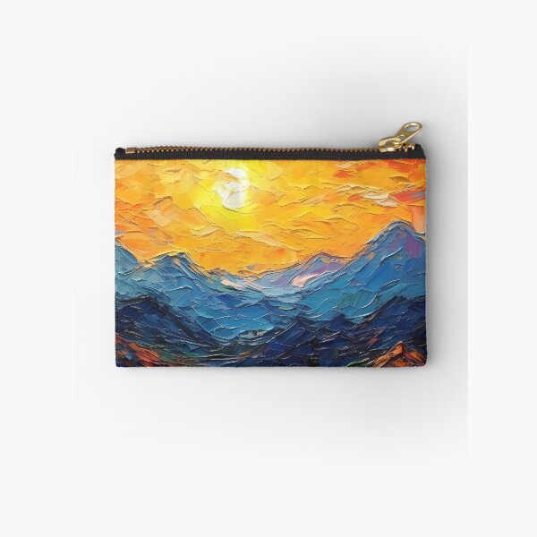 Item preview, Mountain artistic sense texture impasto brush strokes abstract decorative painting 06 designed and sold by UnaWu533.