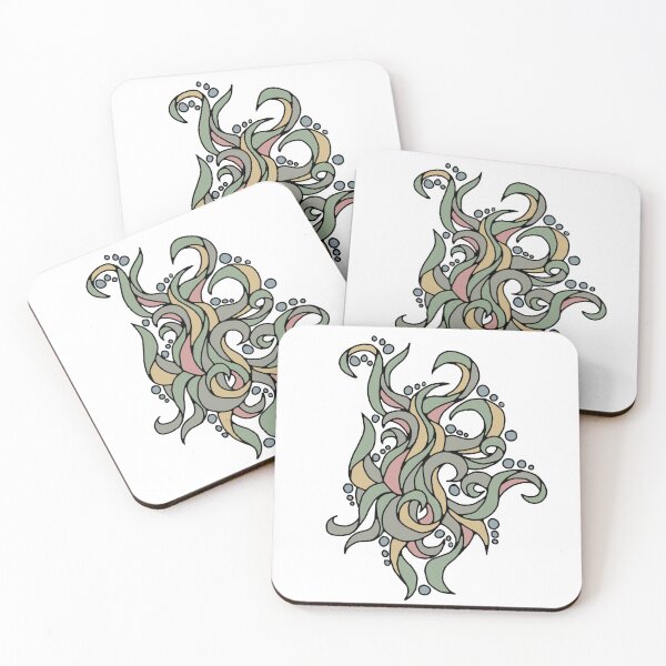 Item preview, Seaweed abstract designed and sold by ReviiBot.