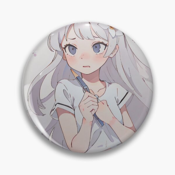 Item preview, Soft Pastel Girl in Captivating Anime Style designed and sold by Comethri.