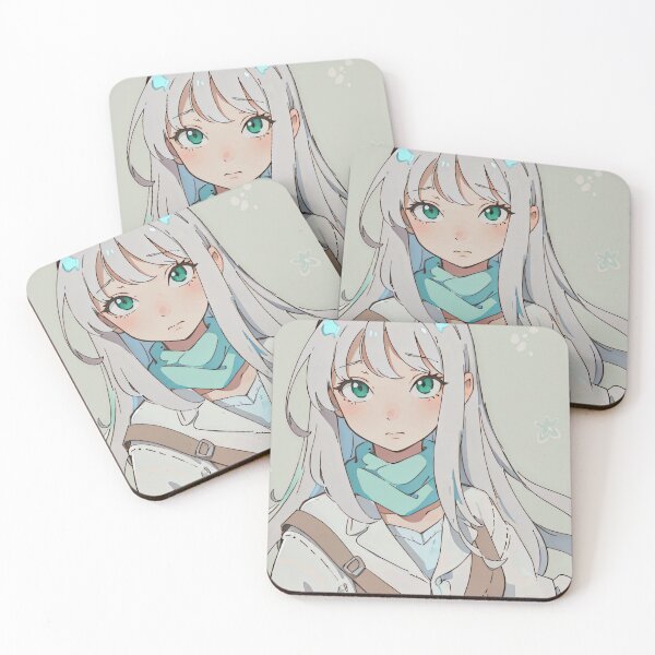 Item preview, Soft Pastel Girl in Captivating Anime Style designed and sold by Comethri.