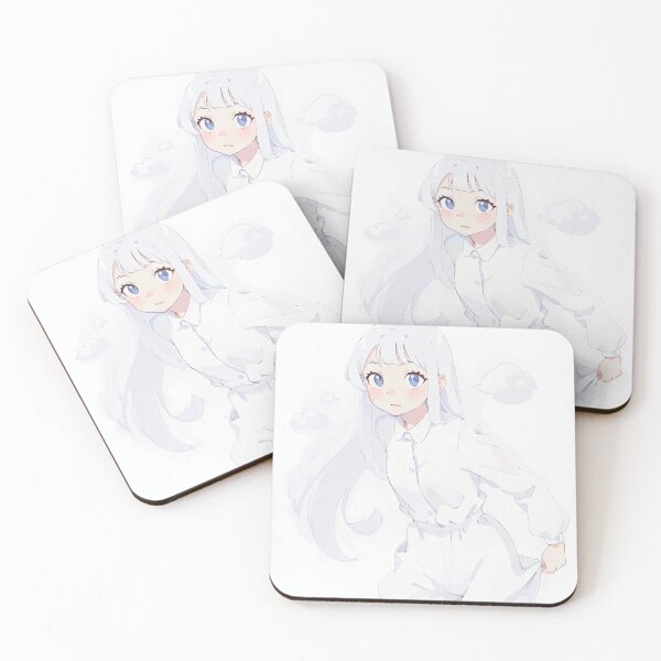 Item preview, Soft Pastel Girl in Captivating Anime Style designed and sold by Comethri.