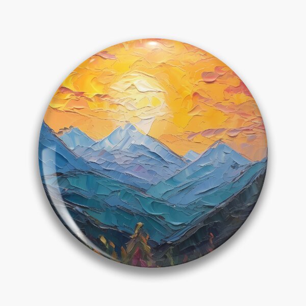 Item preview, Mountain artistic sense texture impasto brush strokes abstract decorative painting 09 designed and sold by UnaWu533.