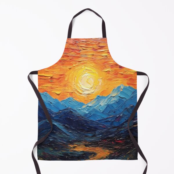 Item preview, Mountain artistic sense texture impasto brush strokes abstract decorative painting 10 designed and sold by UnaWu533.